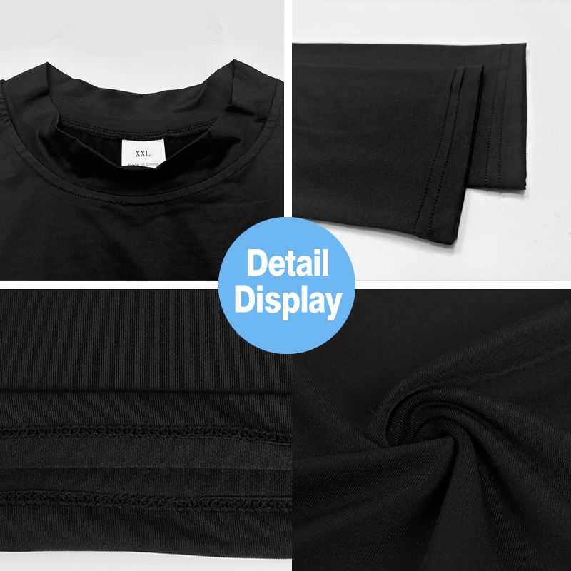 Men's Turtleneck Long-Sleeved  - огляд і ціна T Shirt Tight Fit