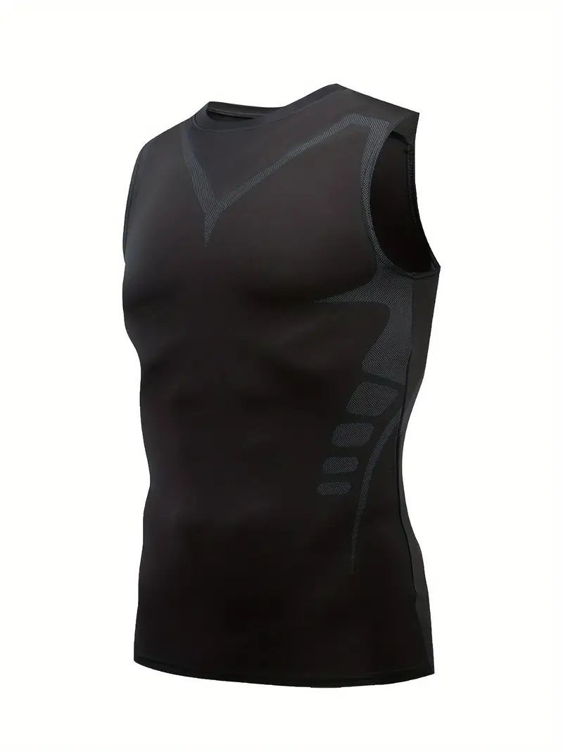 Men's Tight Vest Compression S - огляд і ціна T Shirt Tight Fit