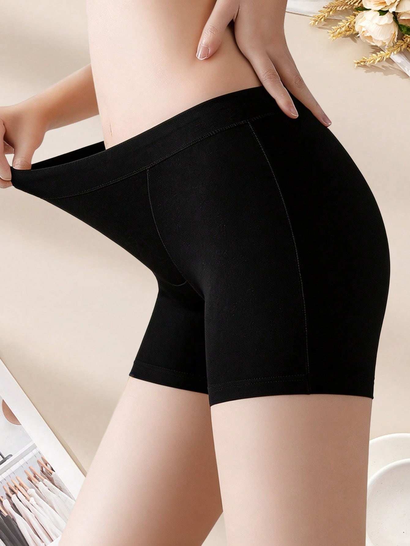 2PCS Cotton Safety Women's Sho - огляд і ціна Boxer Brief Pack Cotton