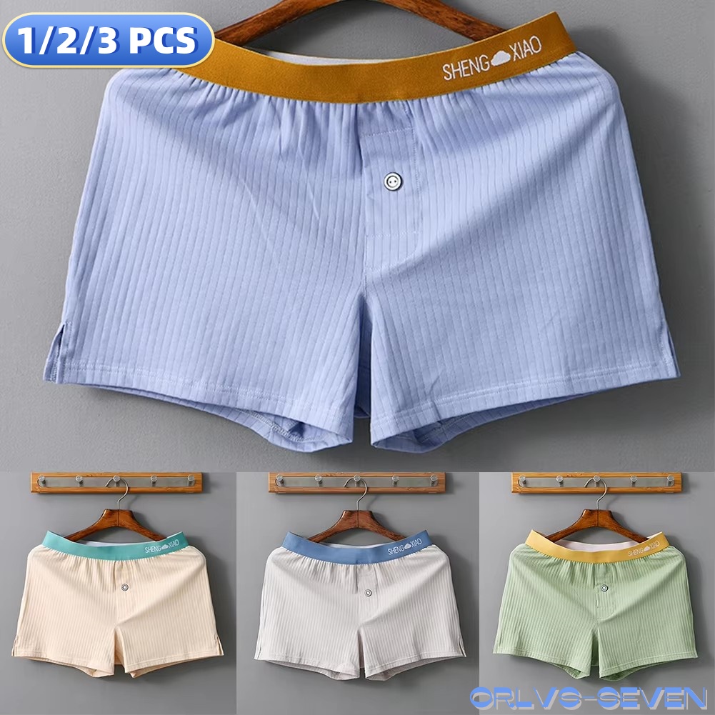 1/2/3 PCS Men's Panties Cotton - огляд і ціна Boxer Brief Pack Cotton