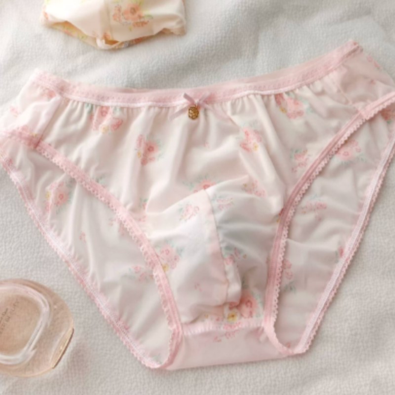 Japanese New Sweet Floral Bow  - огляд і ціна Boxer Brief Pack Cotton