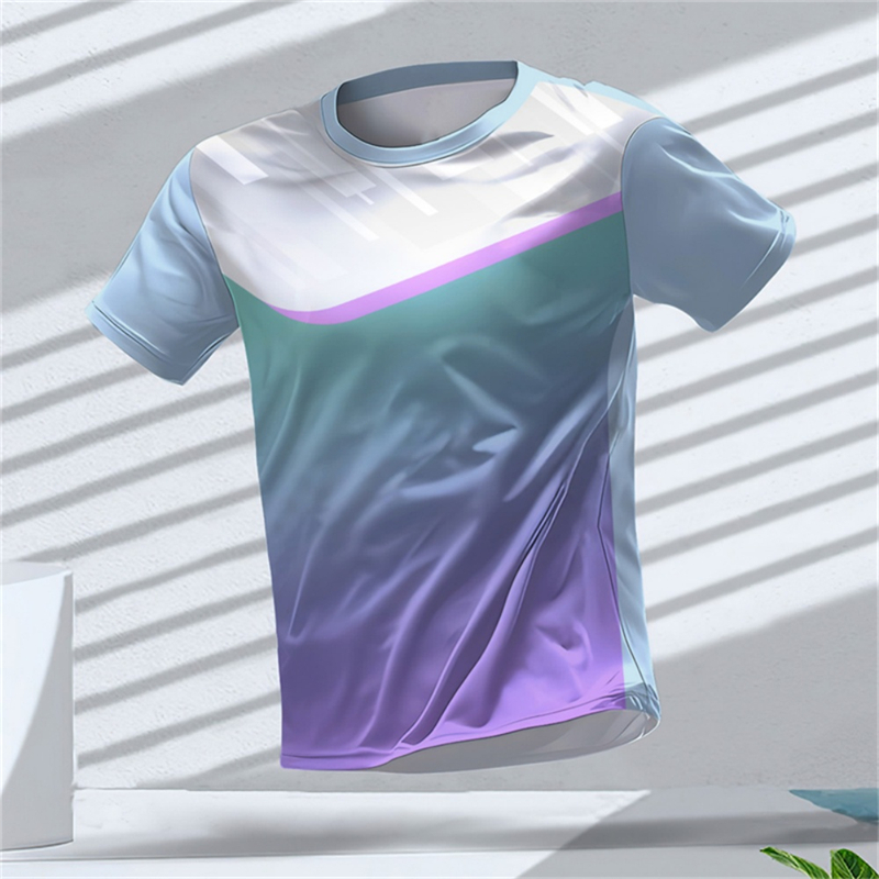 Men Sports Short Sleeve T-Shir - огляд і ціна T Shirt Tight Fit