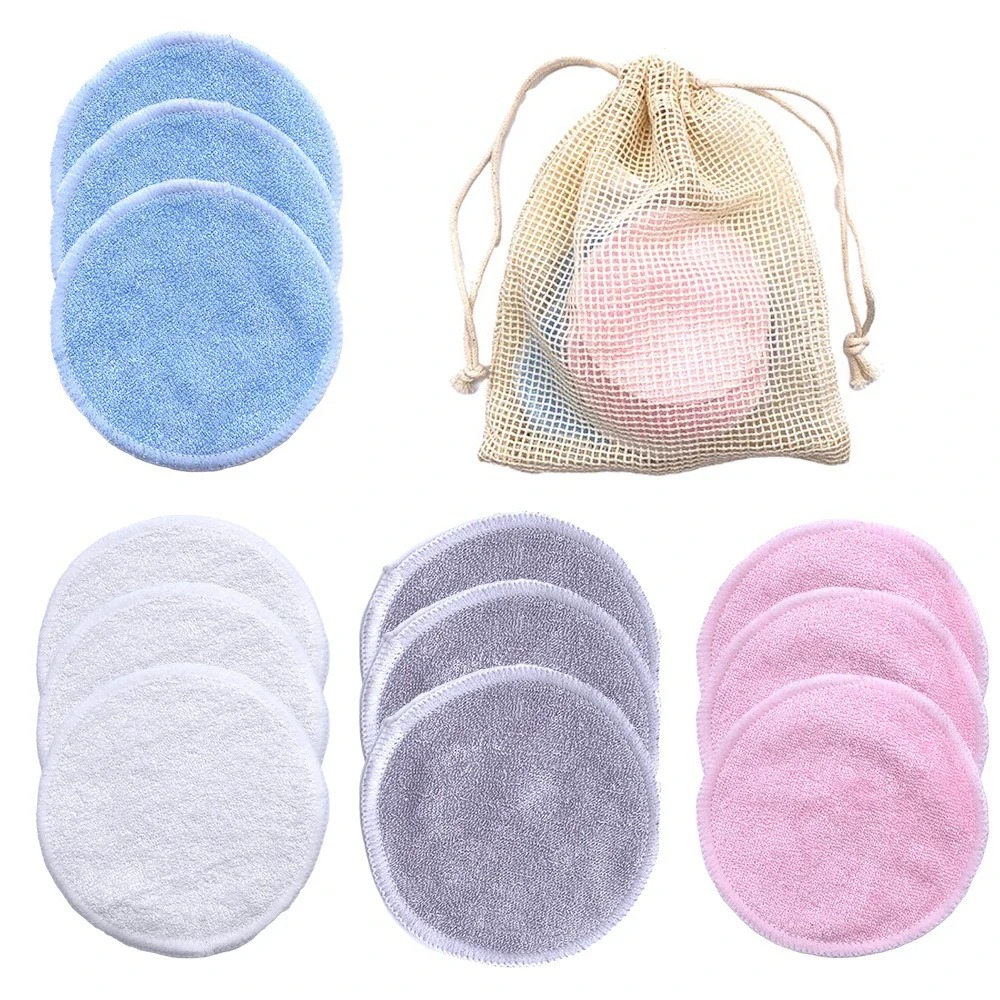 10PC Reusable Makeup Remover P - огляд і ціна Bamboo Fiber Trunk