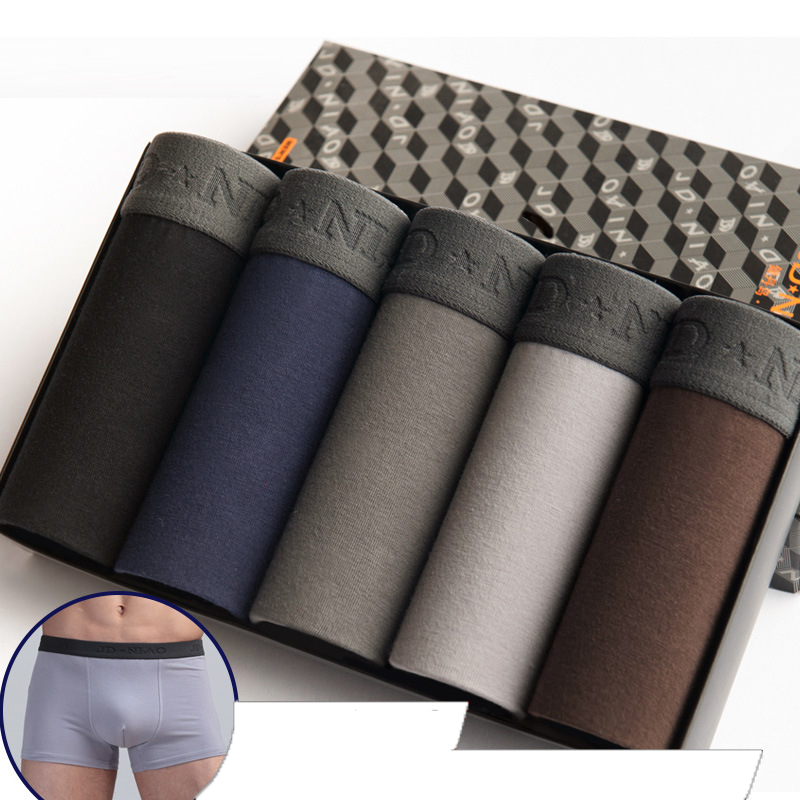 5Pcs/lot Men Underwear Cotton  - огляд і ціна Multi Pack Underwear