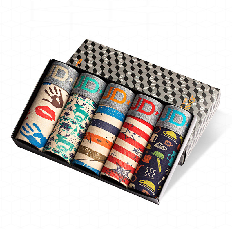 5Pcs/lot Men Underwear Cotton  - огляд і ціна Multi Pack Underwear