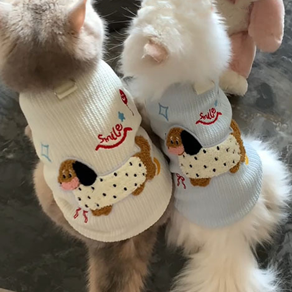 Small Cat Vest Undershirt Brea - огляд і ціна Sleeveless Undershirt