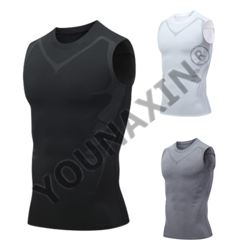 3 Pieces Men's Sleeveless T-Sh - огляд і ціна T Shirt Tight Fit